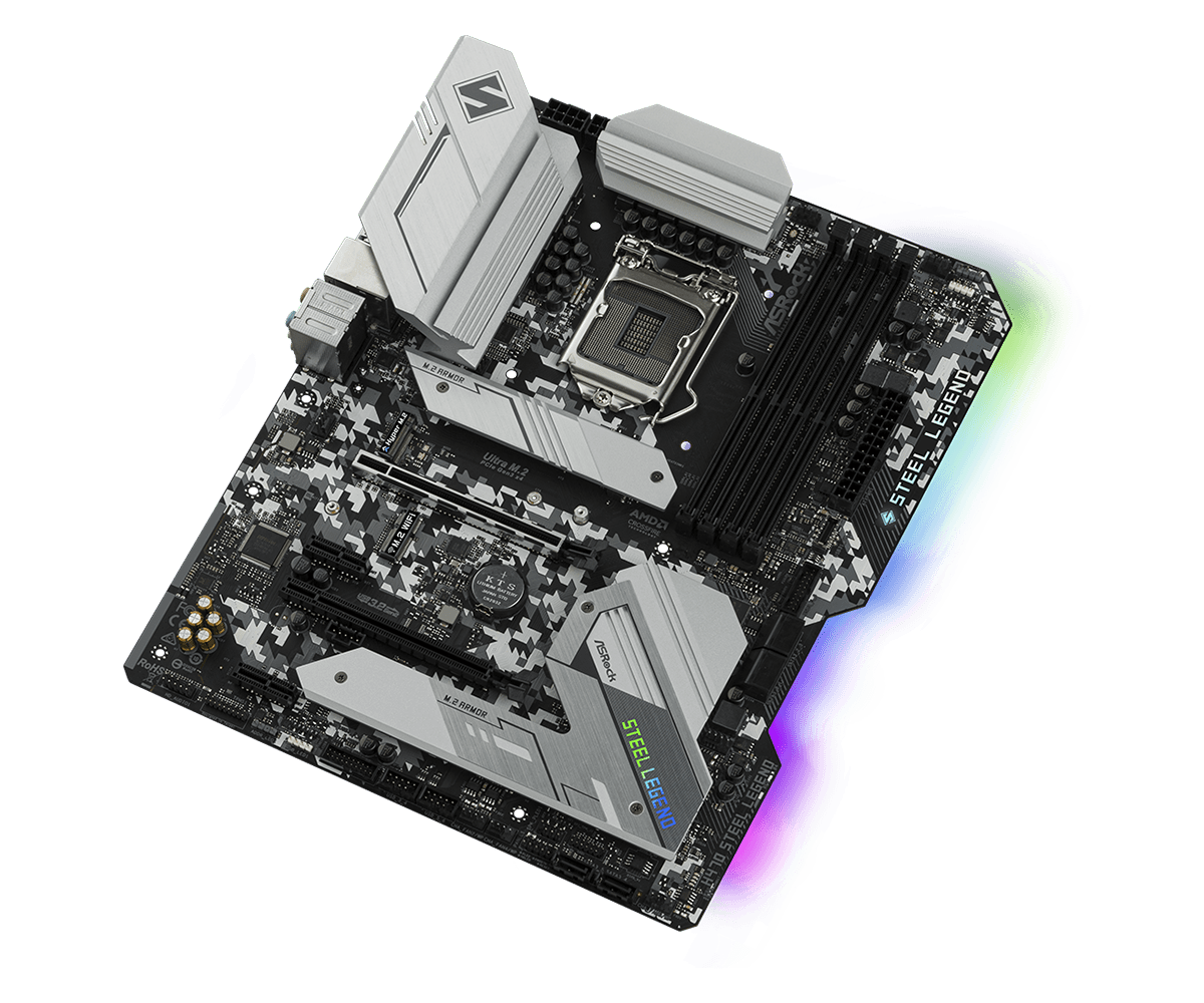 ASROCK　H470 Steel Legend　LGA1200 ASRock > H470 Steel Legend